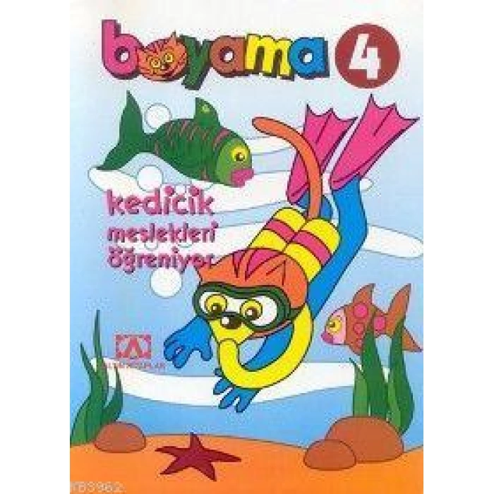 Boyama 4| Kedicik Meslekleri Öğreniyor